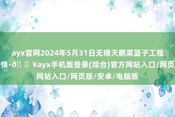 ayx官网2024年5月31日无锡天鹏菜篮子工程有限公司价钱行情-🔥ayx手机版登录(综合)官方网站入口/网页版/安卓/电脑版