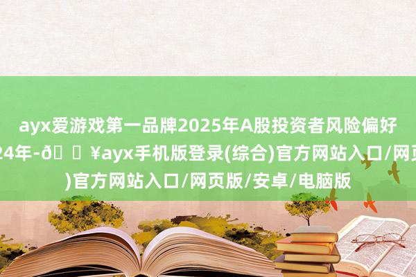 ayx爱游戏第一品牌2025年A股投资者风险偏好有望全体好于2024年-🔥ayx手机版登录(综合)官方网站入口/网页版/安卓/电脑版