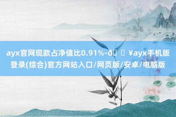 ayx官网现款占净值比0.91%-🔥ayx手机版登录(综合)官方网站入口/网页版/安卓/电脑版